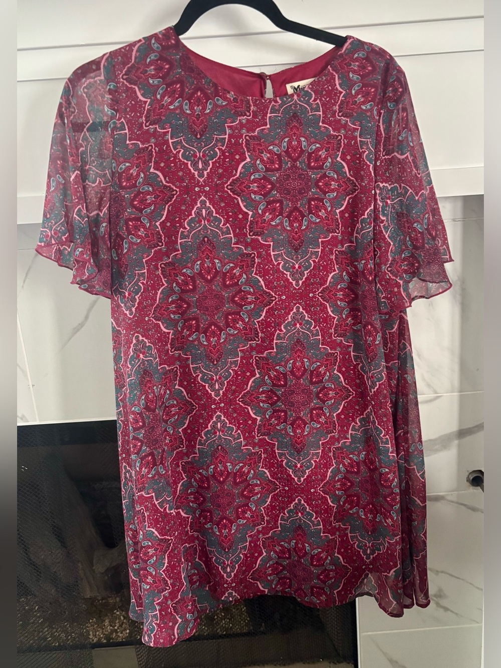 Show Me Your Mumu Women's Paisley Medallion Shift Dress size medium